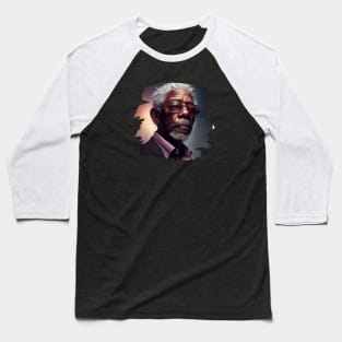 Morgan Freeman Baseball T-Shirt